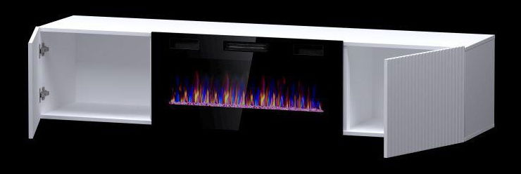 TV stolić Pallea (bijela + crna)