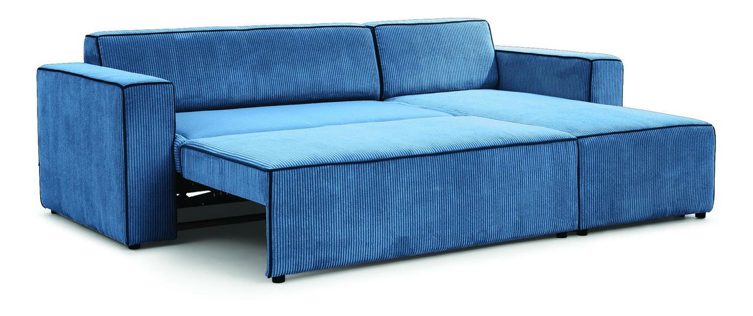 Sarokkanapé Castello 1 (kék) (J)