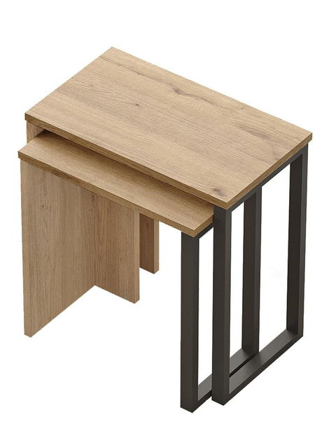 Set stolića za kavu (2 kom.) Nimelo 3 (orah)