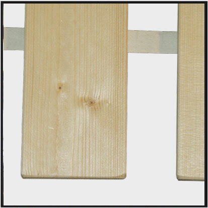 Podnica od letvica 220x80 cm Cordy bez okvira