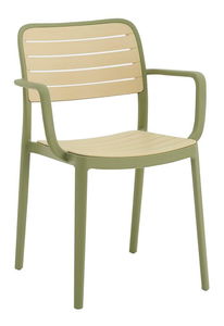Vrtna stolica Kartos 2 (zelena + bež)