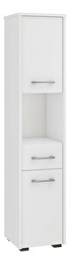 Kúpelňová skrinka Fulgor 2D 1SZ 1W (biela)
