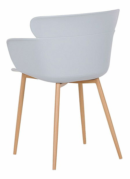 Set 2 buc. scaune de sufragerie SULLY (gri)