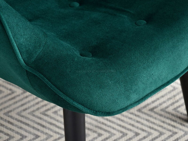 Kreslo Nutri (zelená + čierna)