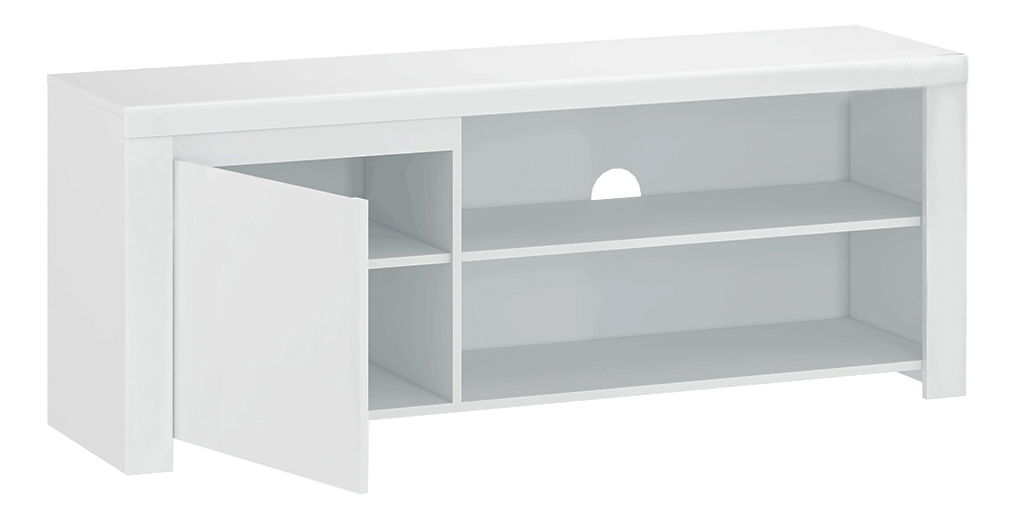 Masă TV Lafer 1D/160 (alb)