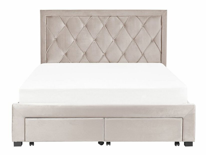 Pat matrimonial 160 cm Levi (bej)