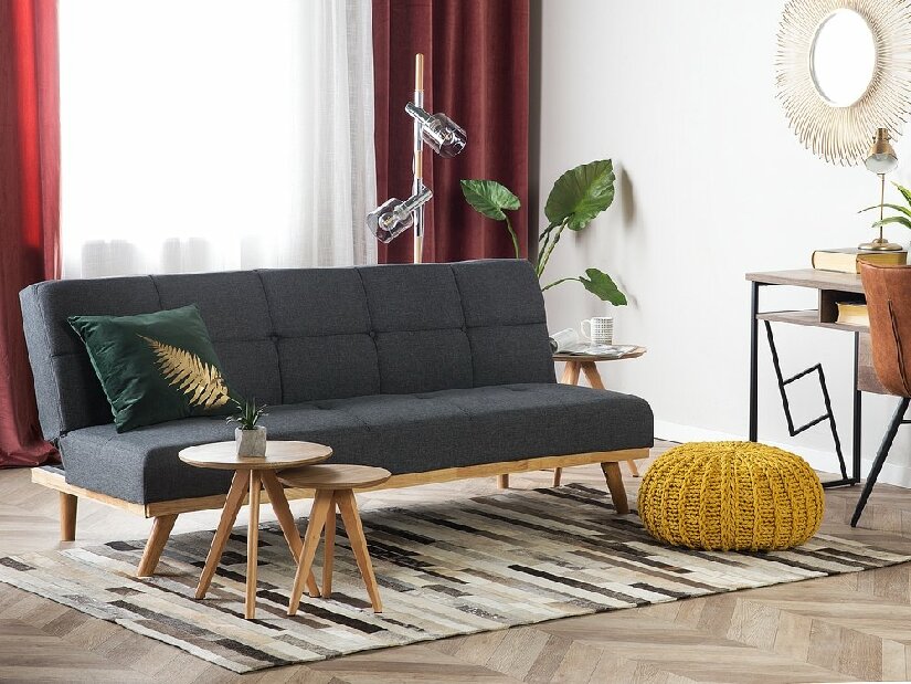 Sofa trosjed Farum (tamno siva)