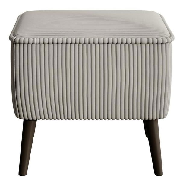 Taburetka Veneza V2 (svetlosivá + čierna)