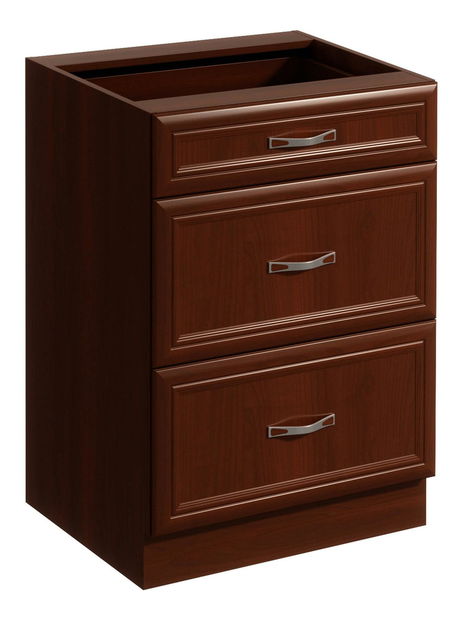 Dolná kuchynská skrinka D60S3 Sillina (orech milano)