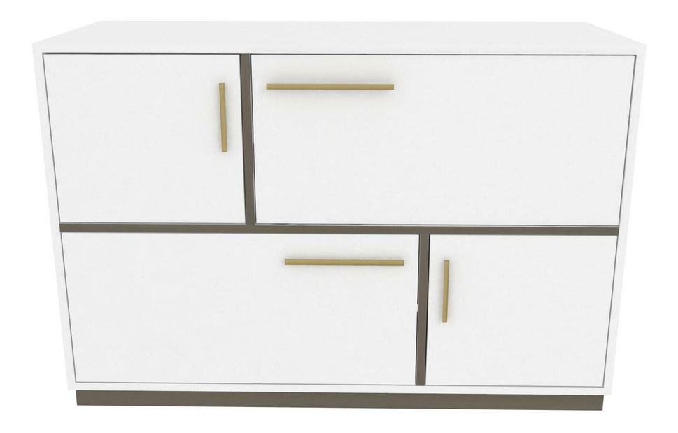 Skrinka Maresolla (biela + sivá)