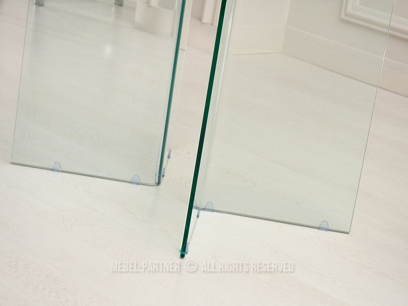 Blagovaonski stol Abunda (prozirno staklo)