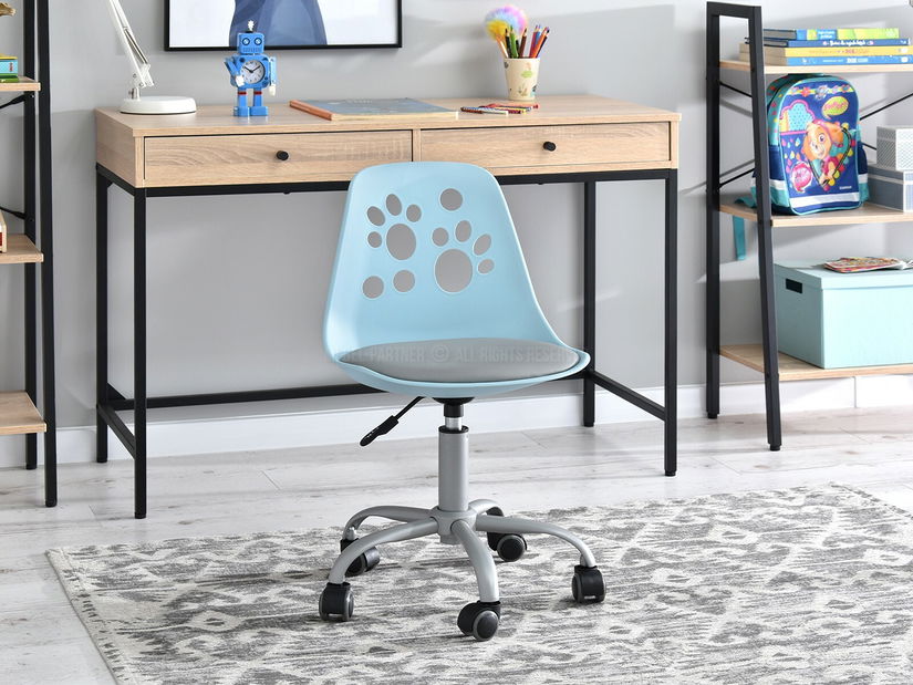 Scaun pentru copii Footy (gri albastru + gri)