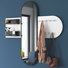 Mobilier hol Pixie 3 (alb) (cu oglindă)