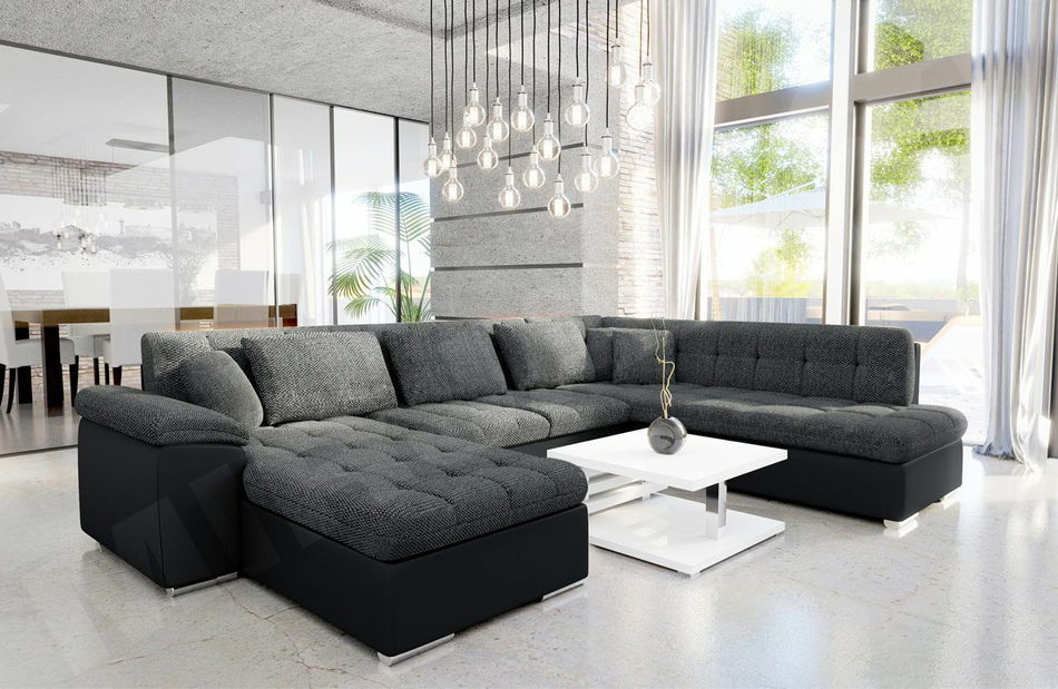 Kutna garnitura Talia (L) (ekokoža Soft 011 + Majorka 03)