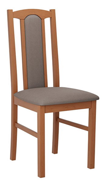 Jedálenská stolička Dalam VII (jelša + taupe)