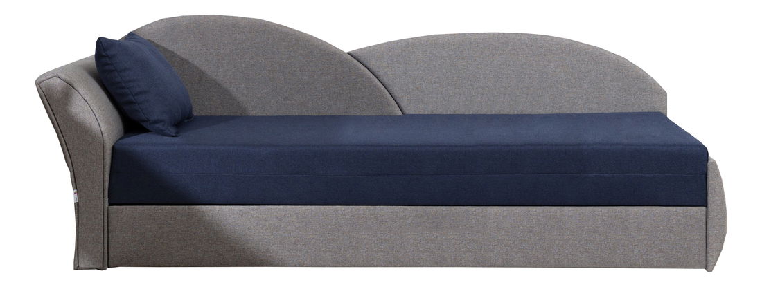 Pohovka dvojsedačka Agira 23 (sivá + modrá)