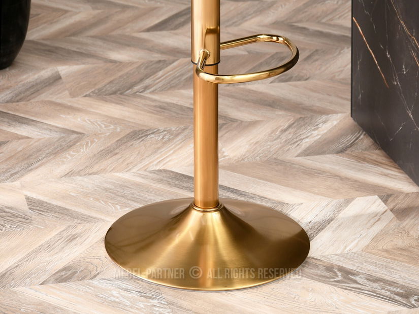 Scaun Adel (negru + auriu)