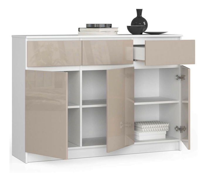 Komoda Keanu VI (cappuccino lesk)