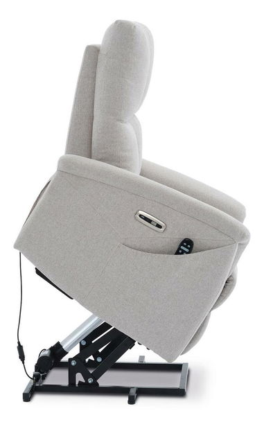 Pozícionáló fotel Tesalureza (krém)