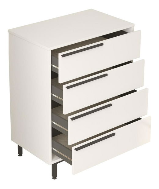 Komoda Otto 17 (bijela + crna)