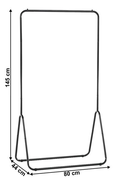 Vešiak Brian (čierna)