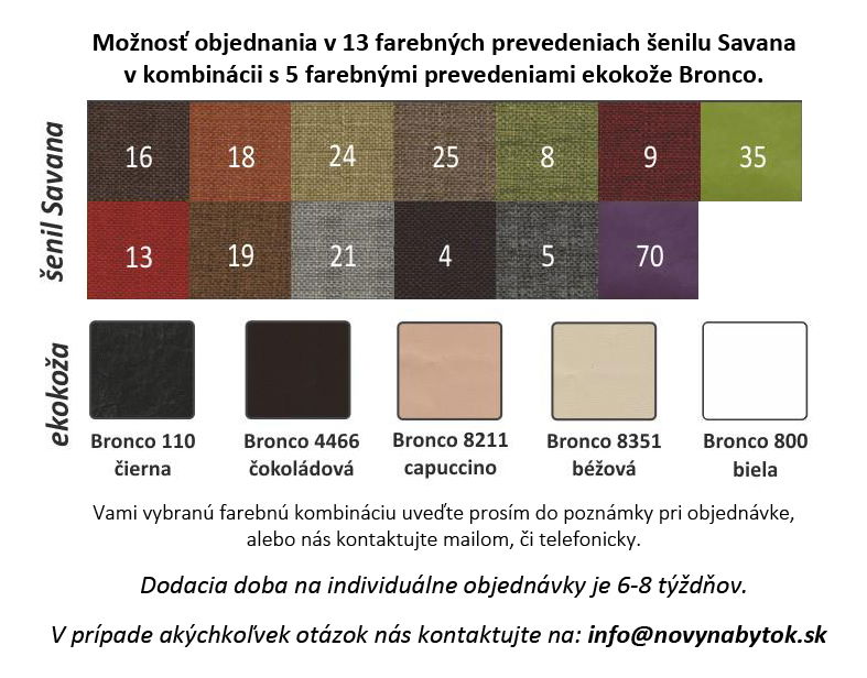 Rohová sedačka U Orleton L+2R+A+2 (L)