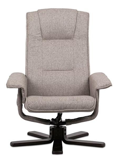 Fotoliu cu suport picioare Terrell-5010 CAP2 (cappuccino)