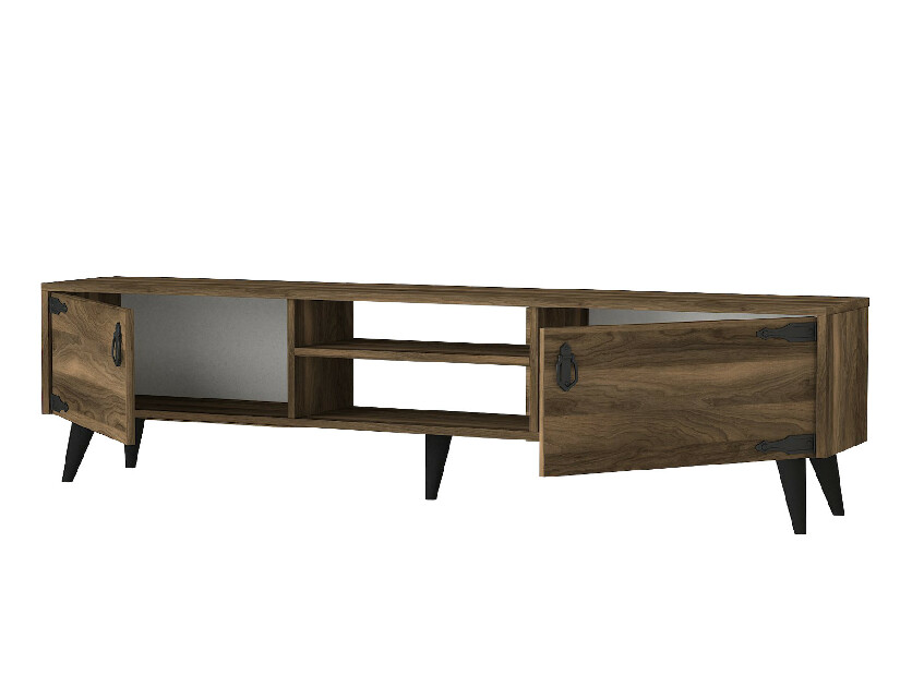 Mobilier living Ateny 2 (Nuc + Negru)