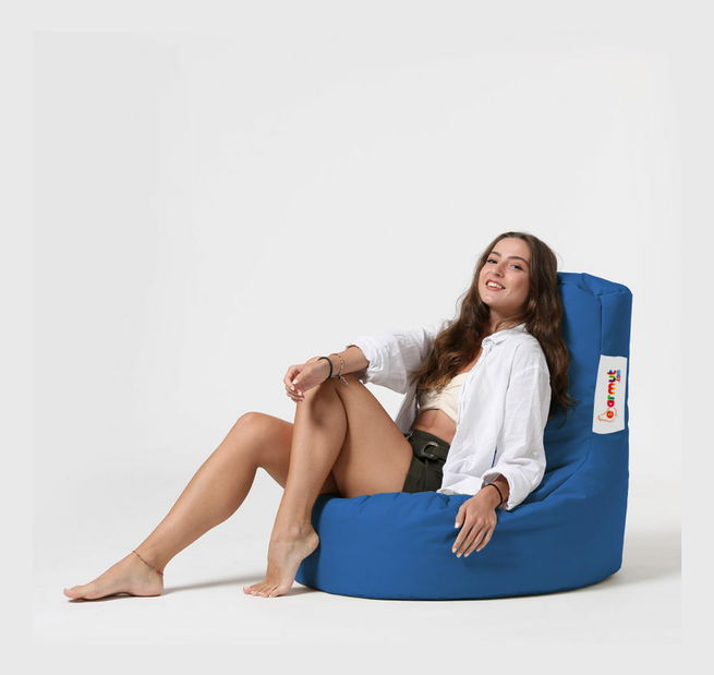 Fotoliu puf Lerna (albastru)