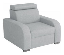 Fotelja Lyseri 1 (sivo-bijela)