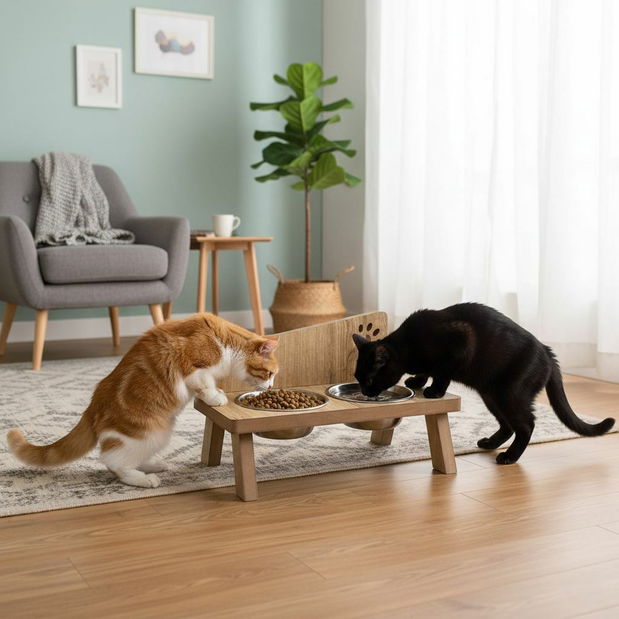 Miska pre domáce zviera Tire (prírodná)