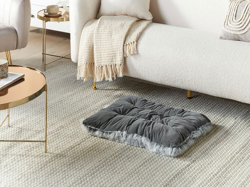 Kutyafekhely 90 x 45 cm Edward (szürke)