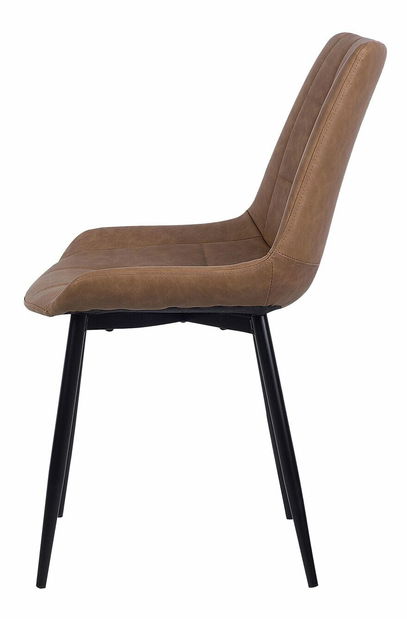 Set 2 buc. scaune pentru sufragerie Morose (maro auriu)