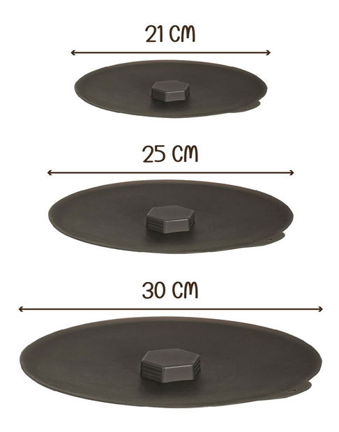 Set organizatoare (3 buc.) Bory (antracit)