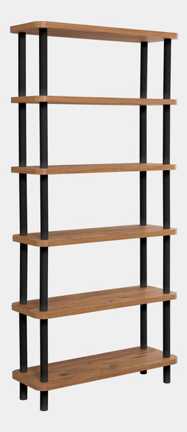 Regál Glen (fekete + atlanti fenyő)