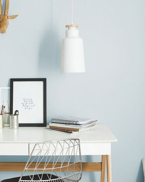 Lampă cu pandantiv Nova (alb)