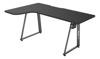 Masă PC de colț Hyperion 7.7 (negru)