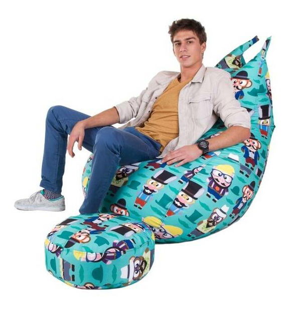 Babzsák Bobo XXL (kék)