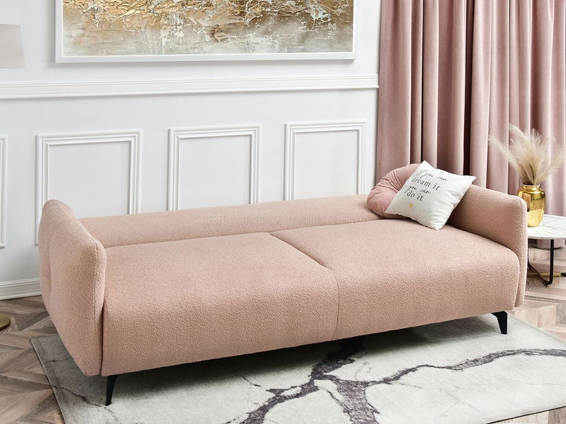 Kétszemélyes kanapé Lasciare (fekete)