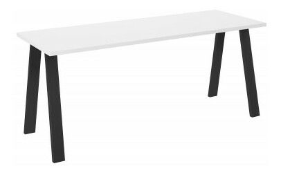 Masă de sufragerie Kermit 185x67 (alb) (pentru 4- 6 persoane)