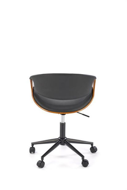 Irodai fotel Balbo (fekete + dió)