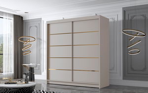 Dulap pentru haine Ballina 1 (cașmir) *lichidare de stoc