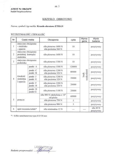 Irodai fotel Ethaneml (szürke) 
