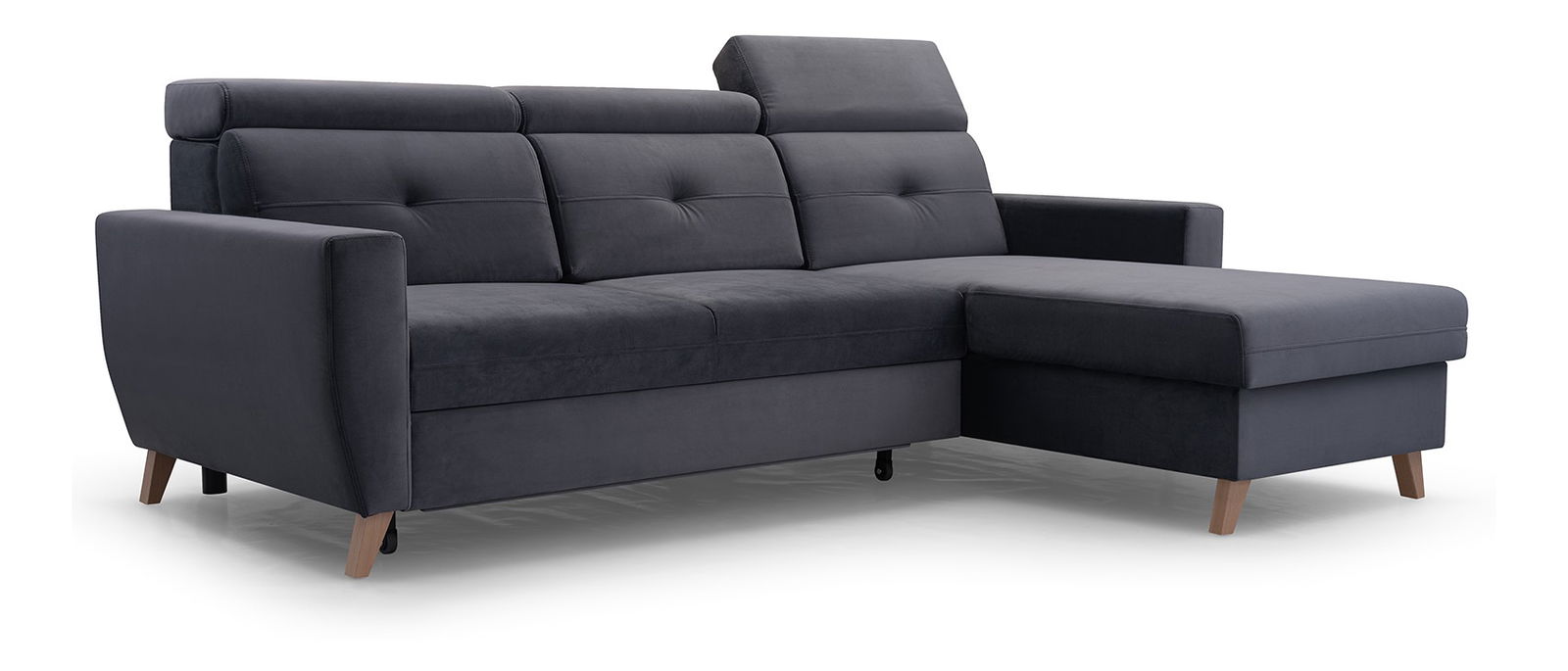 Kutna garnitura- Sanfew (tamno siva) (D)