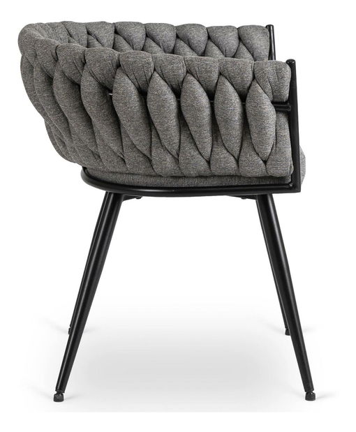 Jedálenská stolička Encuesta (sivá) 