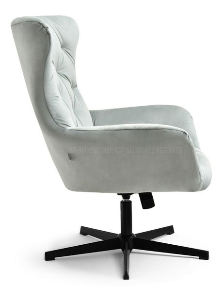 Fotoliu Aaron (gri + negru)