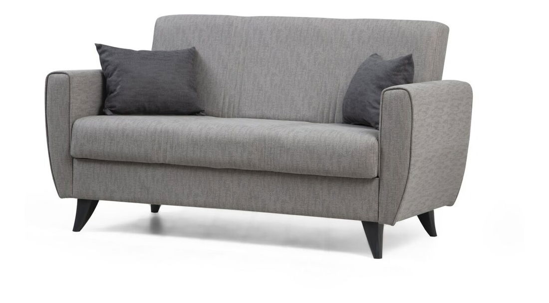 Kétszemélyes kanapé Zendana (világosszürke)