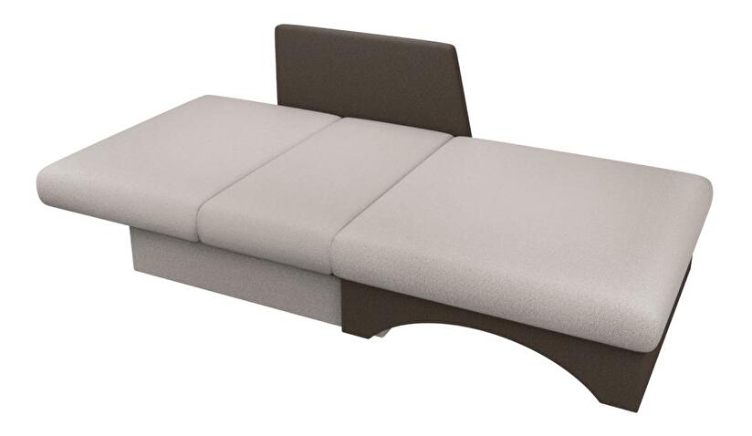 Kreslo Kubosik new (béžovosivá Taupe + hnedá) (L)