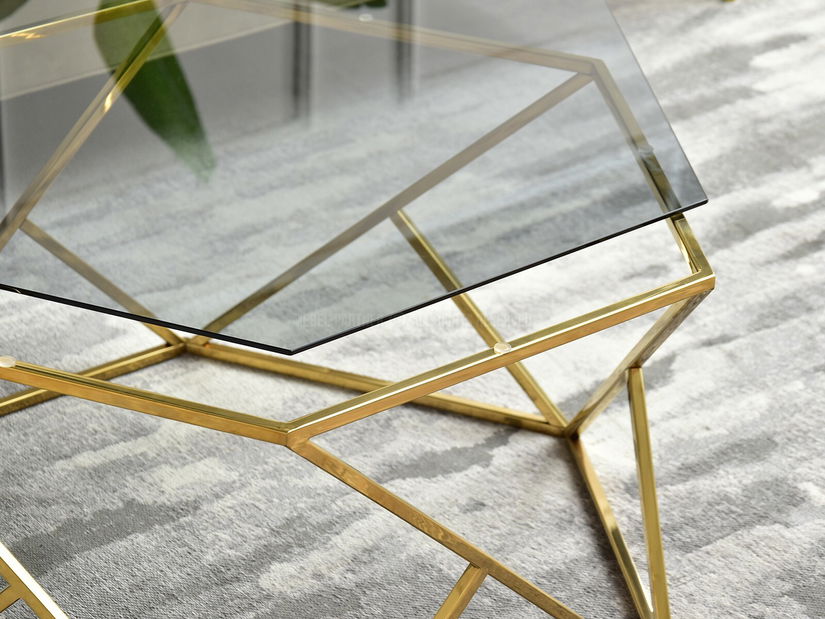 Dohányzóasztal Jacarta (arany)