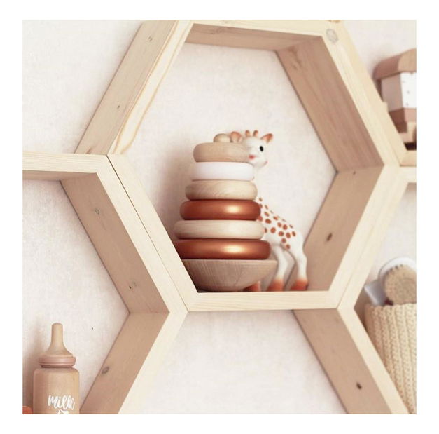 Polc szett (5 db.) Baboma 22 (dió) 